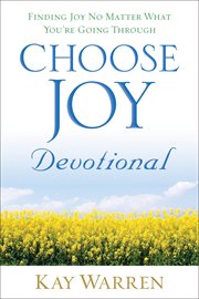 Choose joy devotional : finding joy no matter what you're going through cover image cdn
