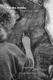 For the artists, critical writing, volume 1 cover image cdn