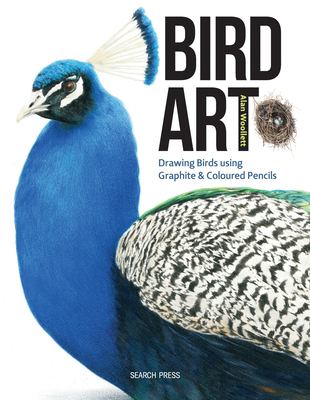 Bird art : drawing birds using graphite & coloured pencils  cover image cdn