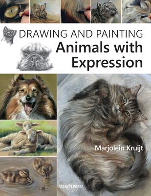 Drawing and painting animals with expression cover image