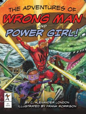 The adventures of Wrong Man and Power Girl!  cover image cdn
