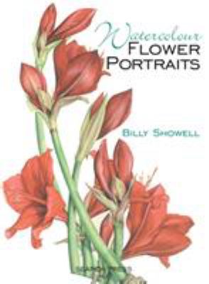 Watercolour flower portraits  cover image cdn