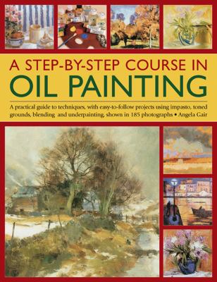A step-by-step course in oil painting  cover image cdn