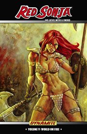 Red Sonja, she-devil with a sword. Issue 25-29, World on fire cover image cdn