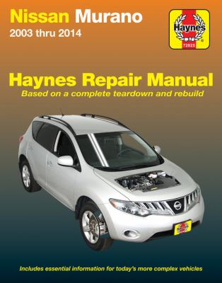 Nissan Murano automotive repair manual  cover image cdn