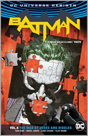 Batman (2016-) vol. 4: the war of jokes and riddles. Volume 4, issue 25-32 cover image cdn