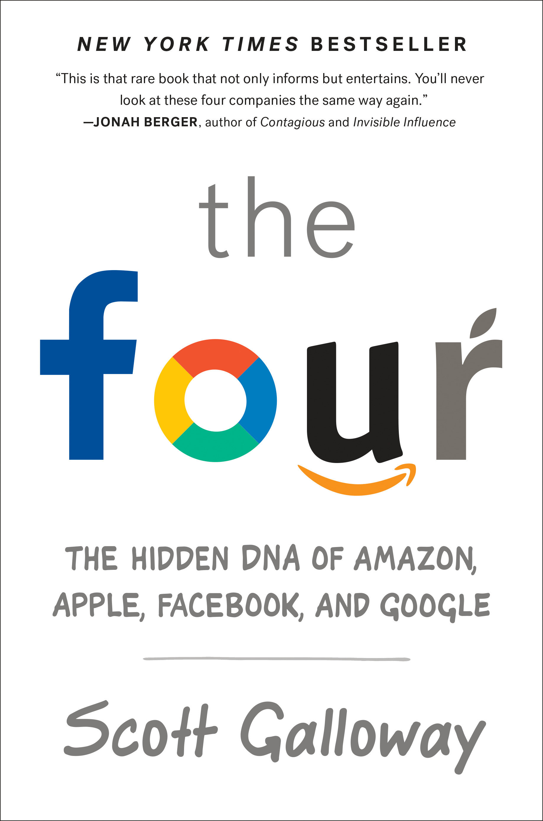 The four the hidden DNA of Amazon, Apple, Facebook, and Google cover image cdn