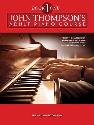 John Thompson's adult piano course. Book one cover image