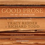 Good prose : the art of nonfiction cover image cdn