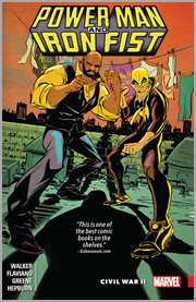 Power Man and Iron Fist. Volume 2, issue 6-9, Civil War II cover image cdn