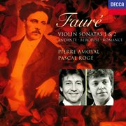 Fauř: violin sonatas nos. 1 & 2, and... cover image cdn