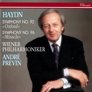 Haydn: symphonies nos. 92 & 96 cover image cdn