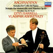 Rachmaninov: cello sonata; romance; v... cover image cdn