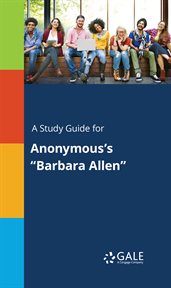 A study guide for anonymous's "barbara allen" cover image cdn