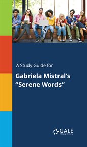 A study guide for gabriela mistral's "serene words" cover image cdn