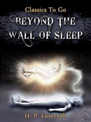 Po ty storony sna : 1917-1926 = Beyond the wall of sleep cover image cdn