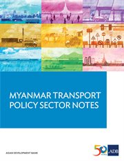 Myanmar Transport Sector Policy Notes cover image cdn