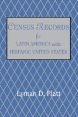 Census records for Latin America and the Hispanic United States  cover image cdn
