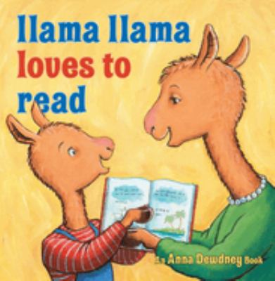 Llama Llama loves to read  cover image cdn