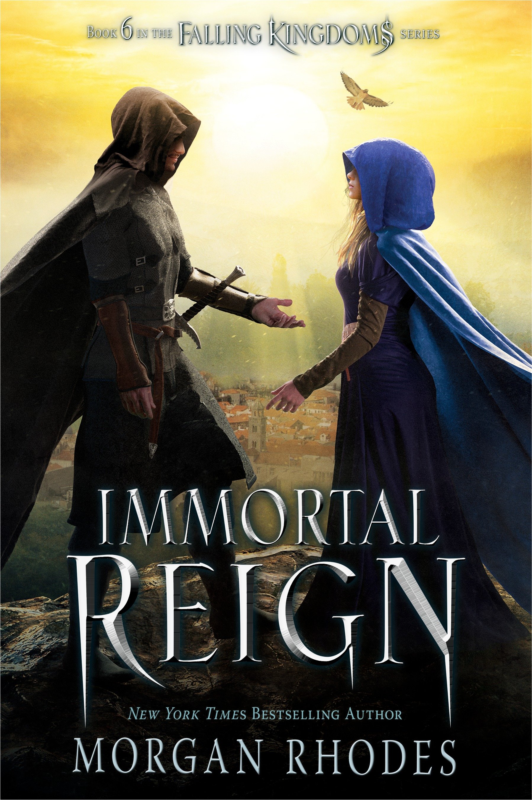 Immortal reign book 6 in the Falling kingdoms series cover image cdn