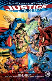 Justice League. Volume 5, issue 26-31, Legacy cover image cdn