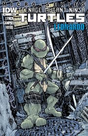 Teenage mutant ninja turtles micro series: leonardo. Issue 4 cover image cdn