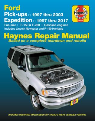 Ford pick-ups & Expedition, Lincoln Navigator automotive repair manual  cover image cdn