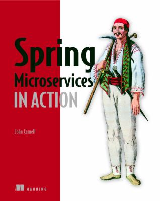 Spring microservices in action cover image