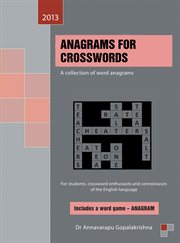 Anagrams for crosswords. A Collection of Word Anagrams cover image cdn
