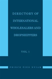 Directory of international wholesalers and dropshippers vol 1 cover image cdn