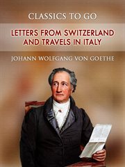 Letters from Switzerland and Travels in Italy cover image cdn