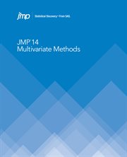 JMP® version 14 : multivariate methods cover image cdn