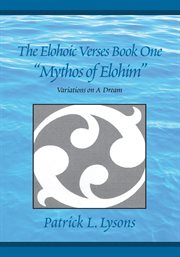 Mythos of elohim. Variations on a Dream cover image cdn