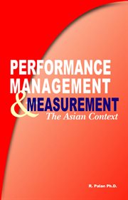 Performance management & measure. The Asian context Human Resources Development cover image cdn