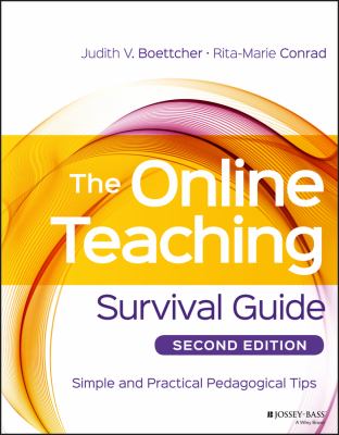 The online teaching survival guide : simple and practical pedagogical tips  cover image cdn