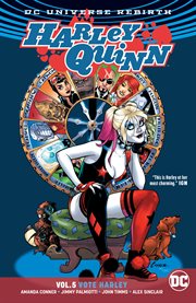 Harley Quinn. Volume 5, issue 28-34, Vote Harley cover image cdn