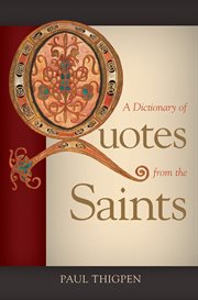 A dictionary of quotes from the saints cover image cdn