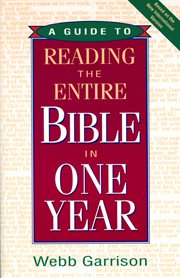 A Guide To Reading The Entire Bible In One Year cover image cdn