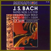 Bach: suites  for violoncello nos. 1-3, bwv 1007-1009 cover image cdn