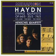 Haydn: string quartets - the lark, the bird & the rider cover image cdn