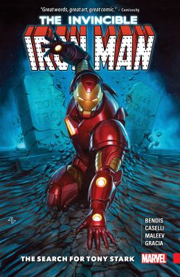 The invincible Iron Man. The search for Tony Stark  cover image cdn