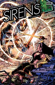 George Perez's sirens. Issue 5 cover image cdn