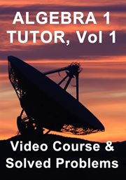 Algebra 1 tutor - video course cover image cdn
