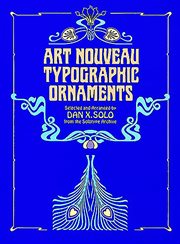 Art Nouveau typographic ornaments cover image cdn