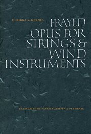 Frayed opus for strings and wind instruments cover image cdn
