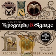 Vintage typography and signage. For Designers, By Designers cover image cdn