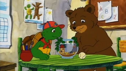 Franklin's Visitor / Franklin Not-So-Broken Bone cover image cdn