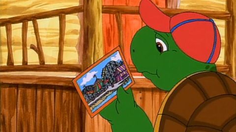 Franklin Takes a Trip / Franklin's Bicycle Helmet cover image cdn