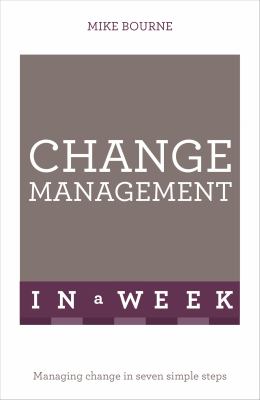 Teach yourself. Change management in a week  cover image cdn