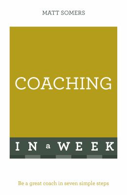 Teach yourself Coaching in a week  cover image cdn